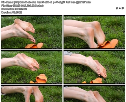[4K] Cute feet soles  barefoot feet  perfect girl foot toes